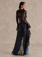 Lace Sleeve Cardigan
