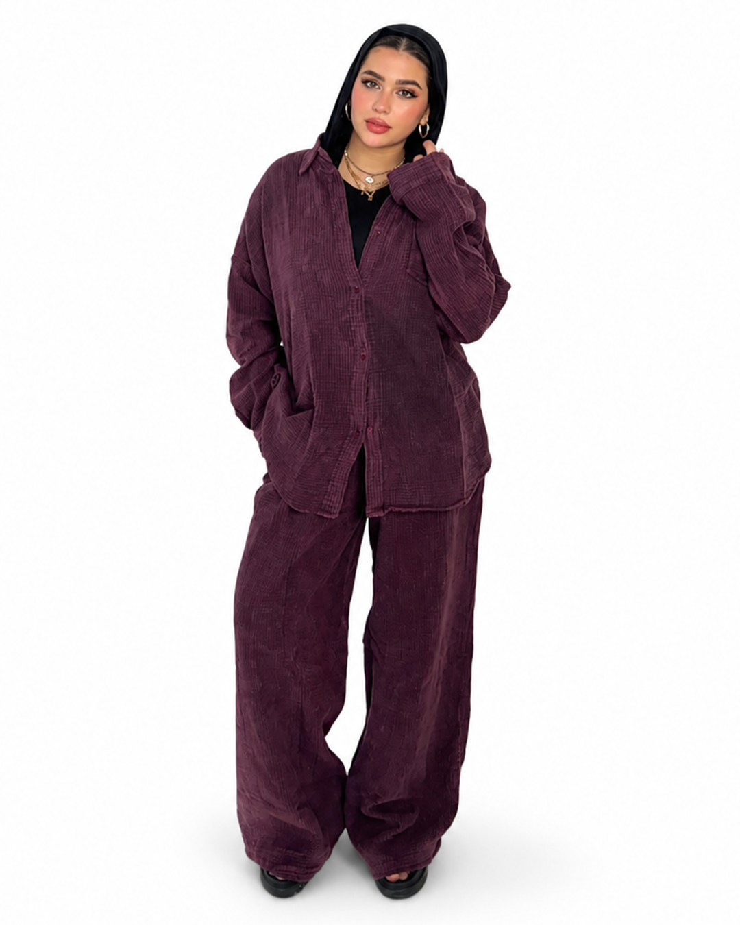 Striped Cotton Set