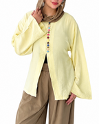 Summer Linen Blouse