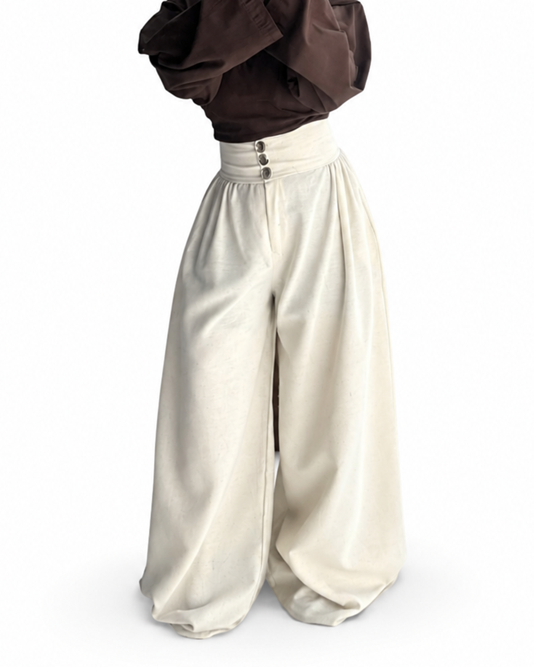 Oversized Linen Trousers