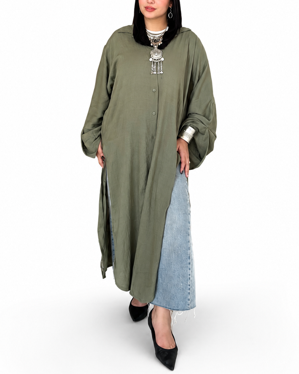 Long Linen Shirt