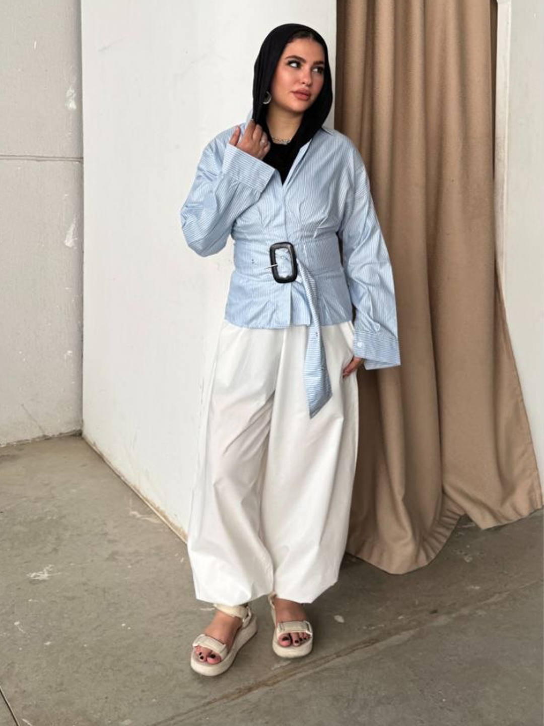 Balloon Fit Trousers