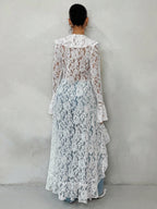 Lace Sleeve Cardigan