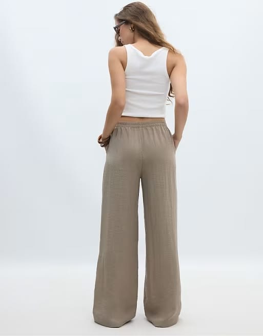 Linen Scarf Trousers