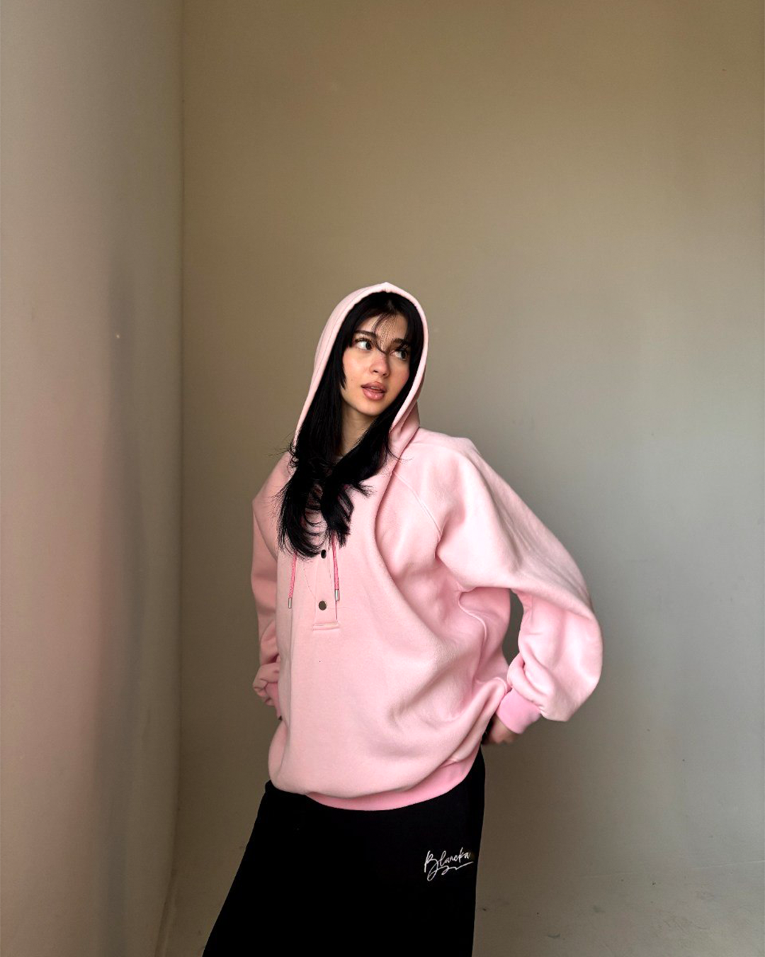 Oversized Cotton Hoodie