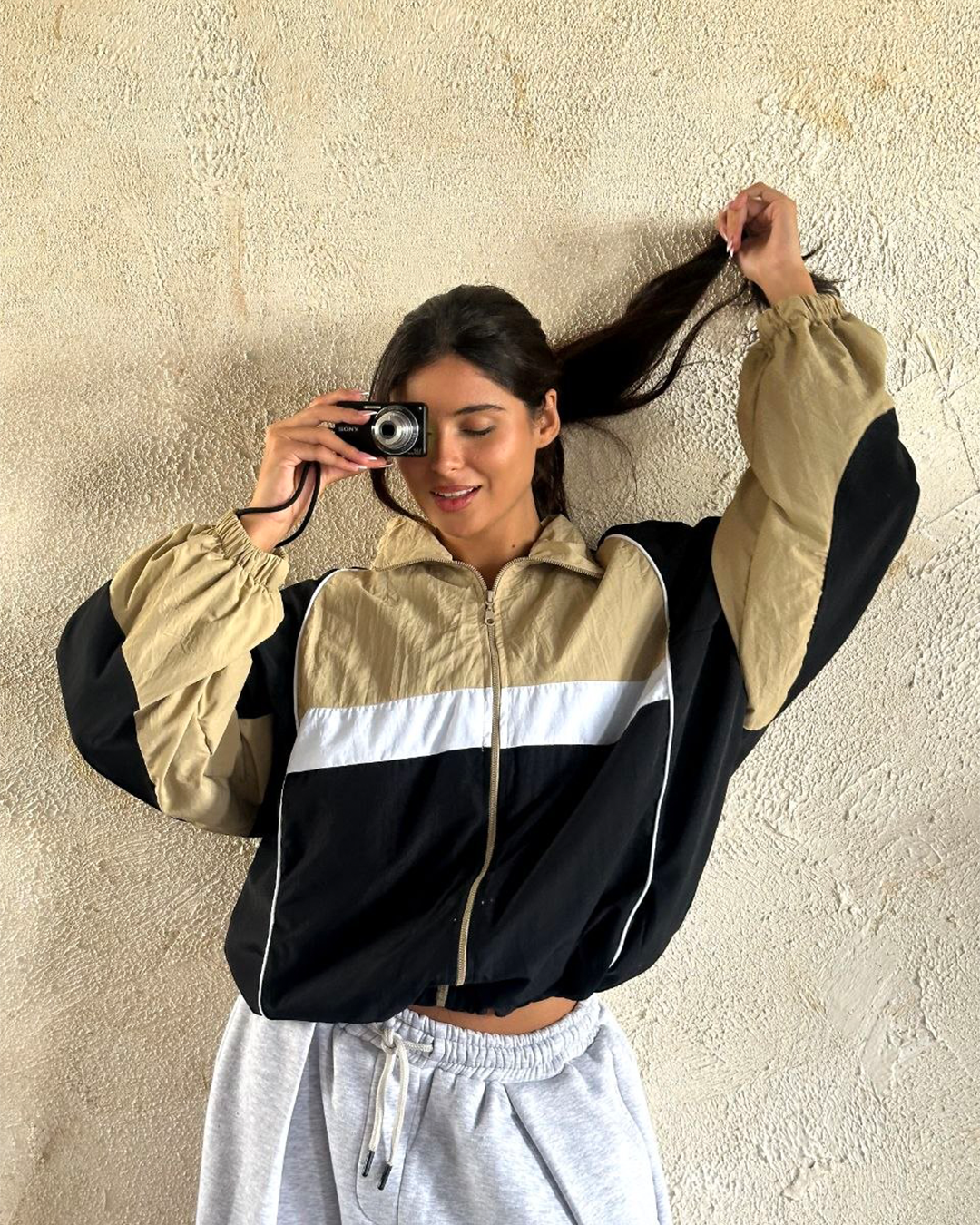Retro Colorblock Track Jacket