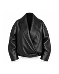 Oversized Shawl-Collar Jacket