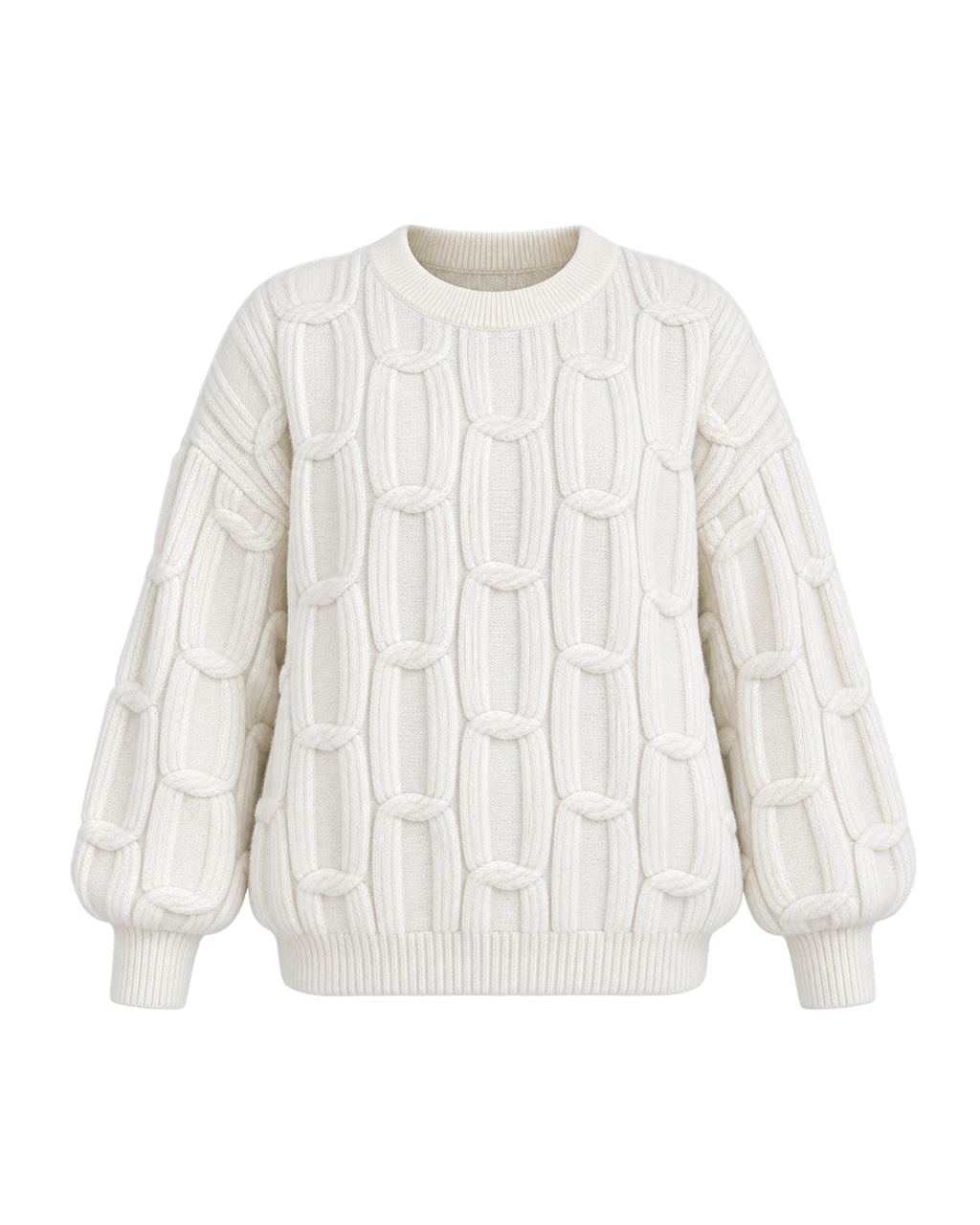Cable-Knit Sweater