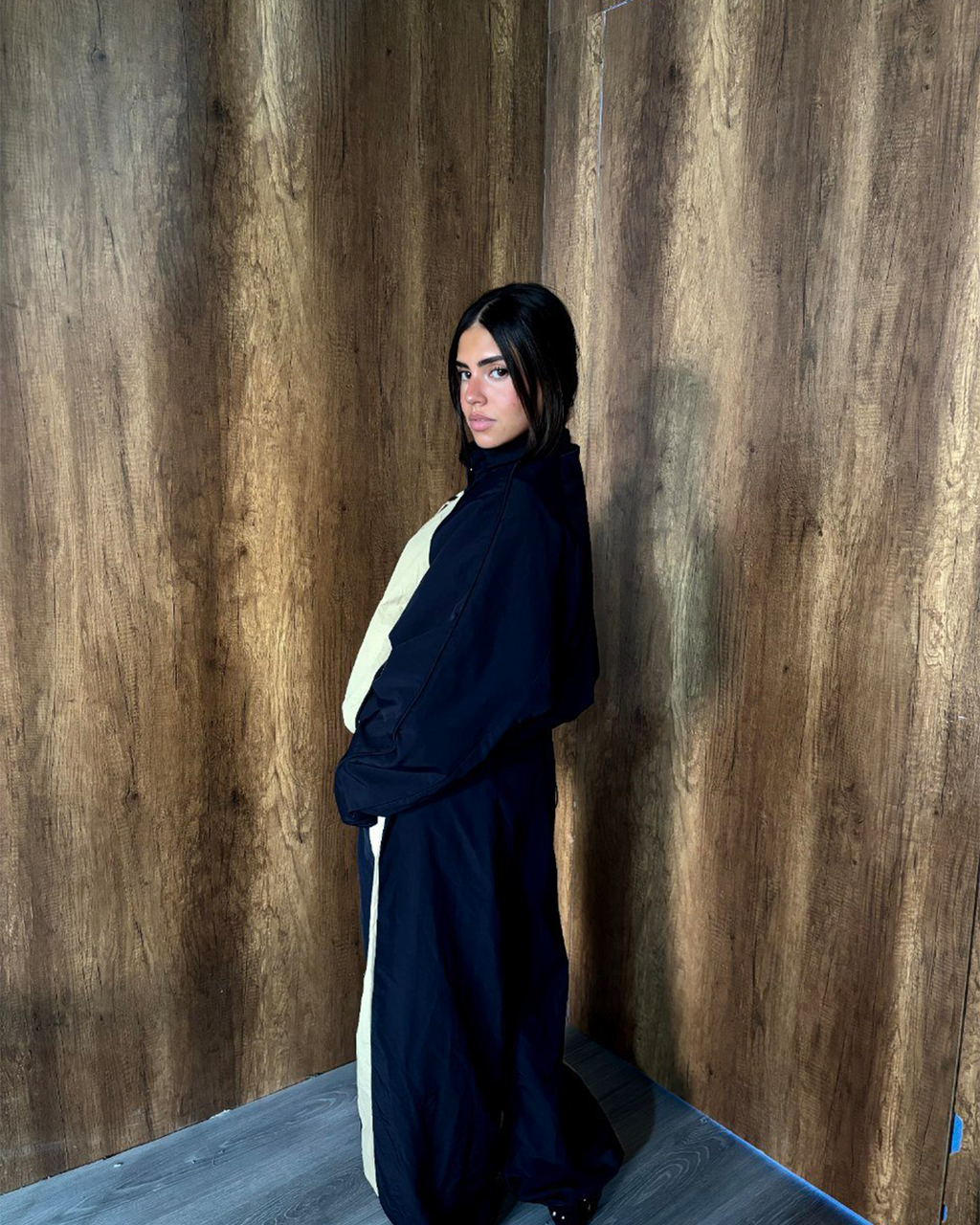 Raglan Colorblock Parachute Tracksuit