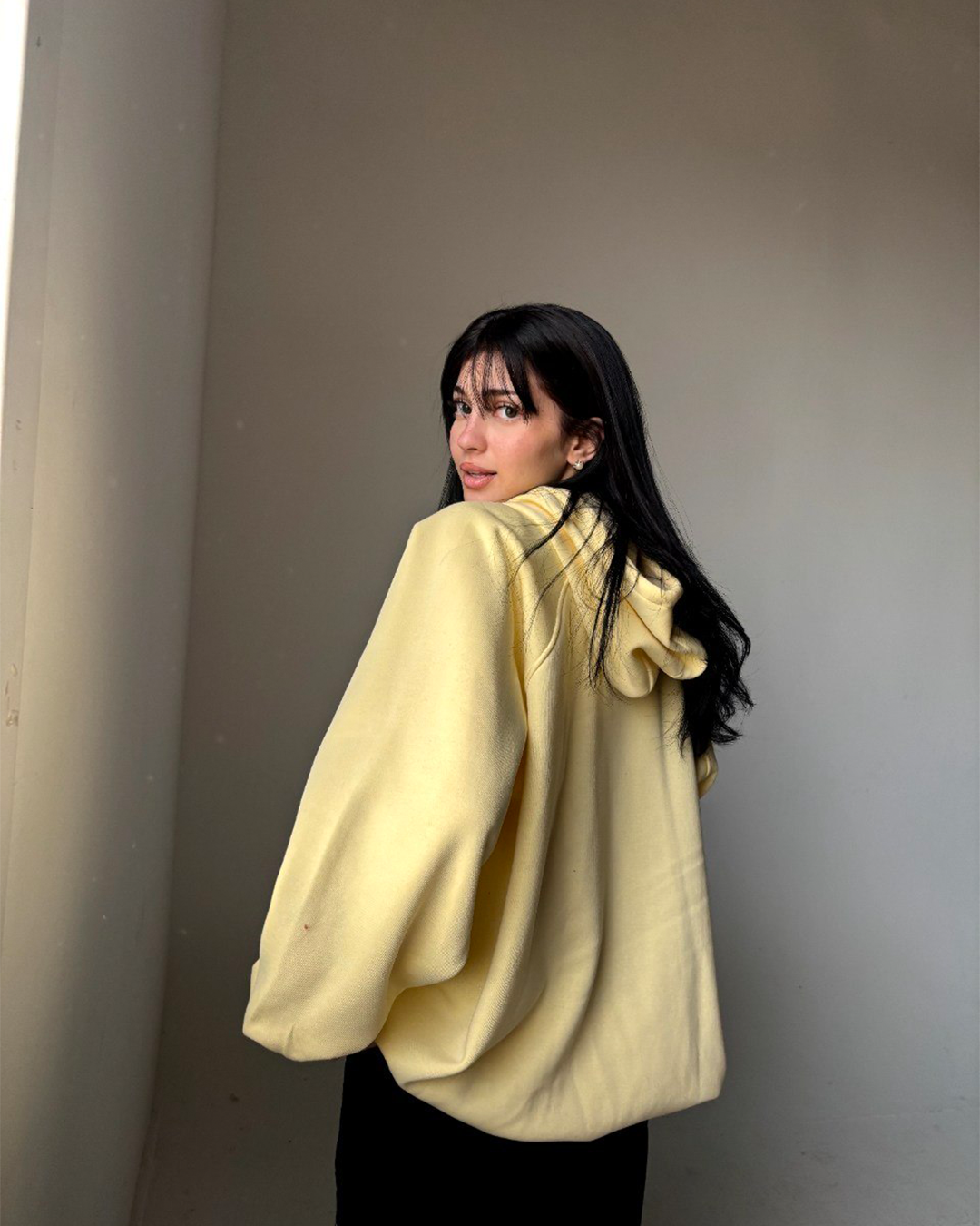 Oversized Cotton Hoodie