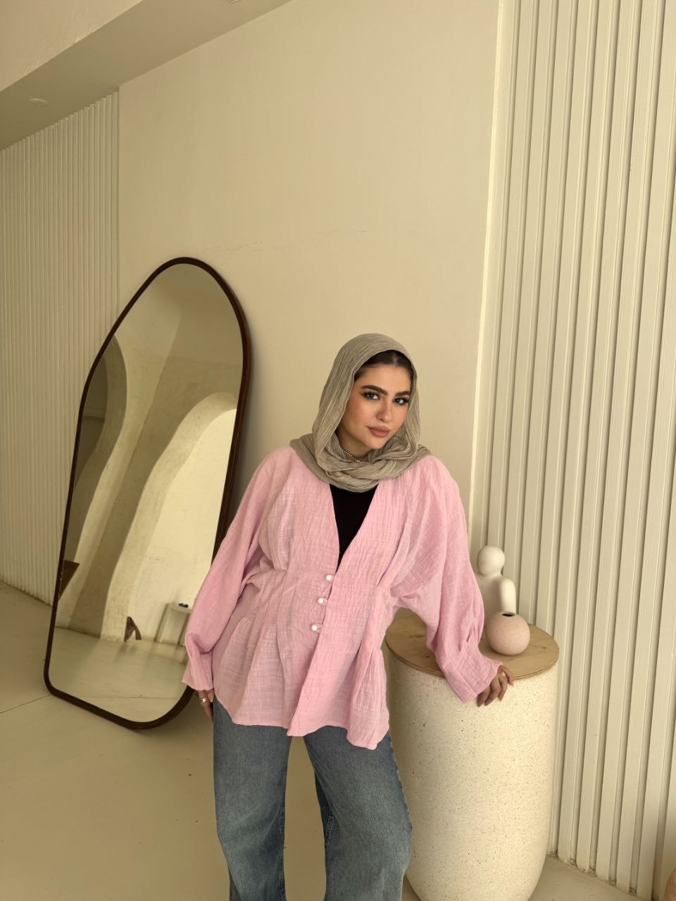 Pure Crush Linen Blouse