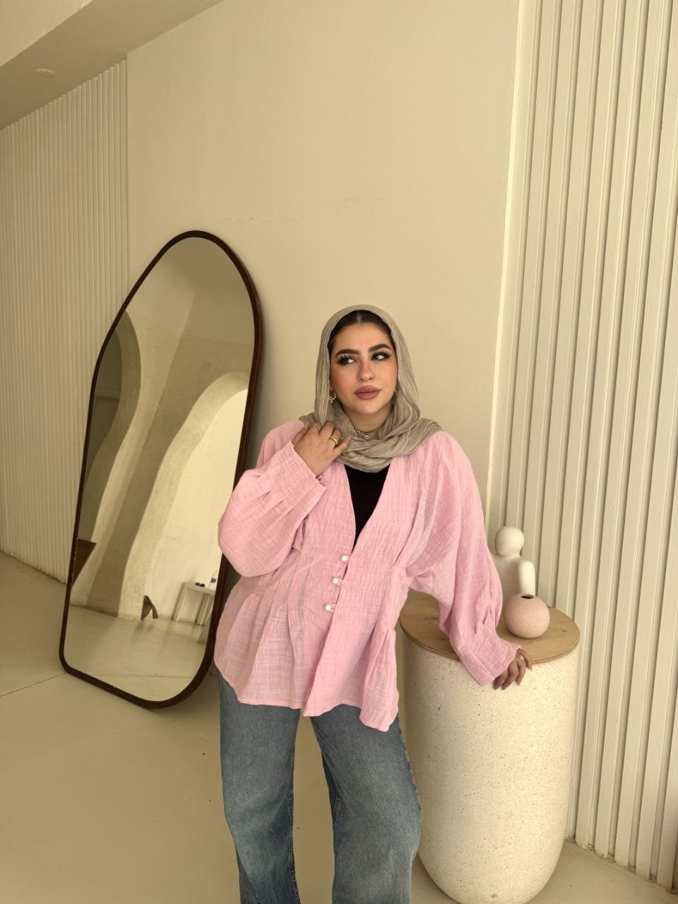 Pure Crush Linen Blouse