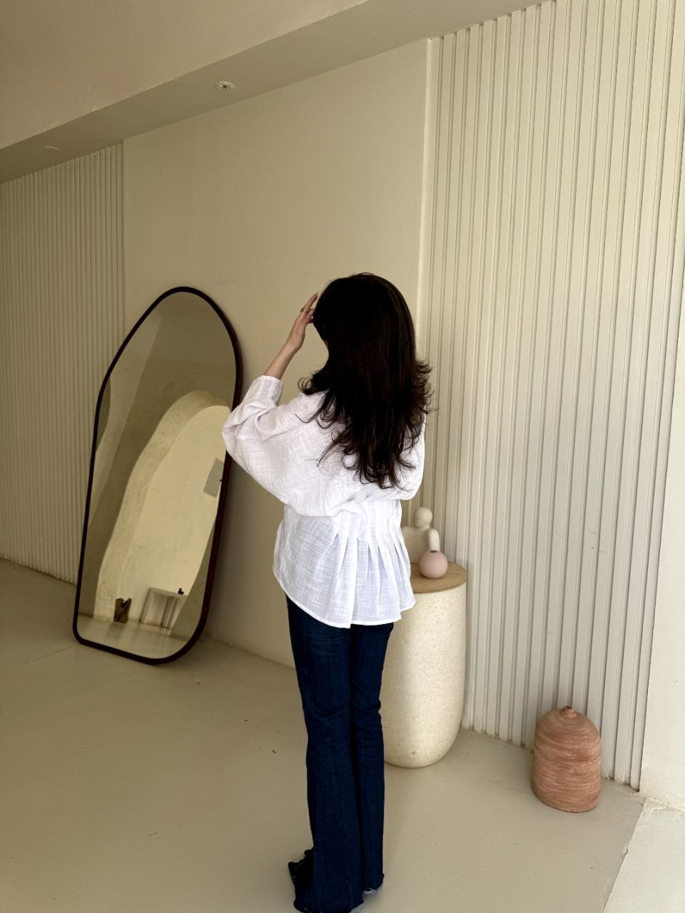 Pure Crush Linen Blouse