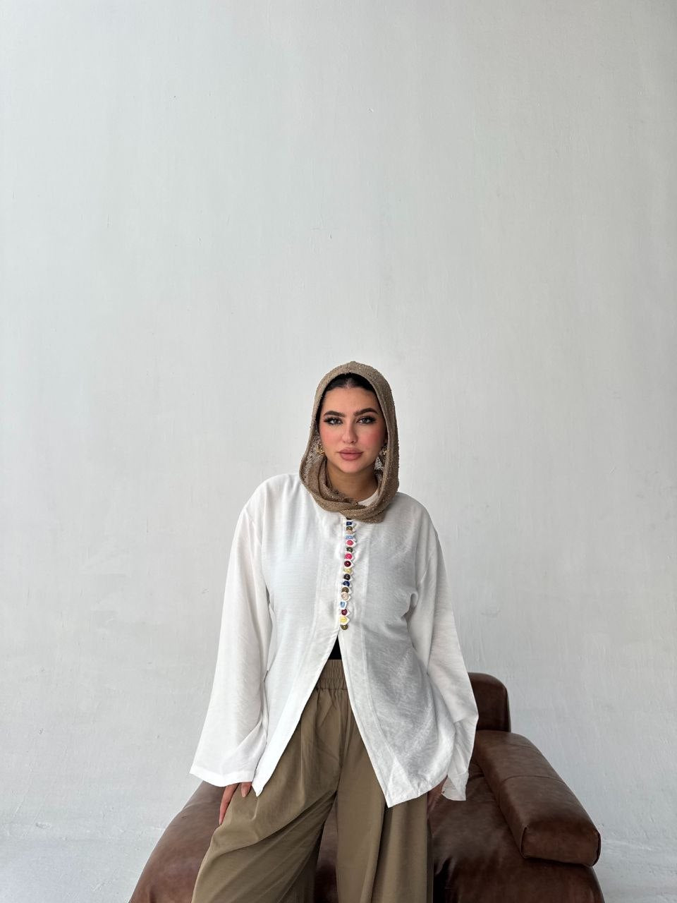 Summer Linen Blouse