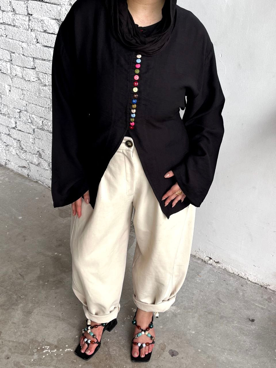 Summer Linen Blouse