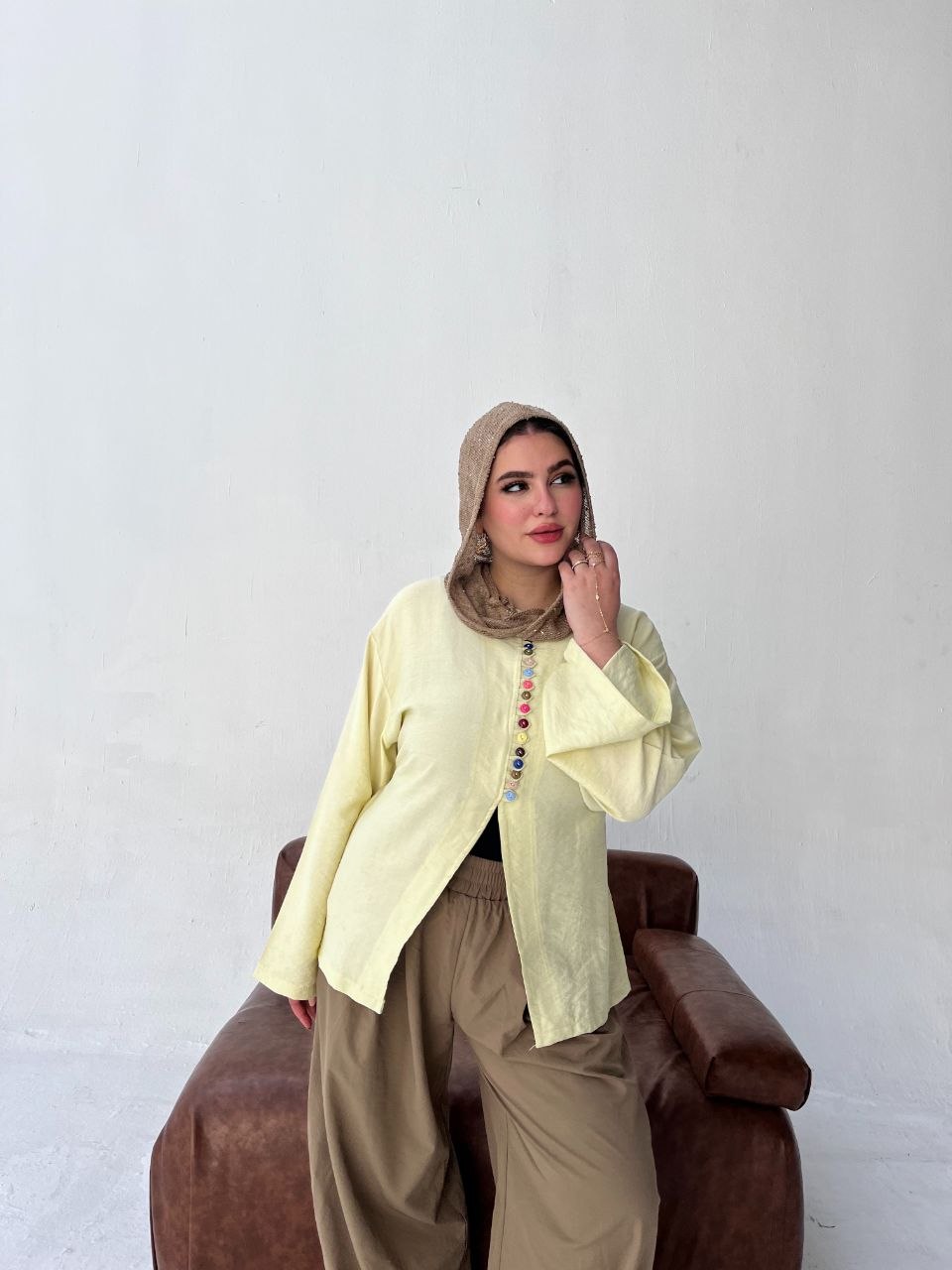 Summer Linen Blouse