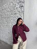Summer Linen Blouse
