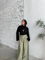 Oversized Linen Trousers