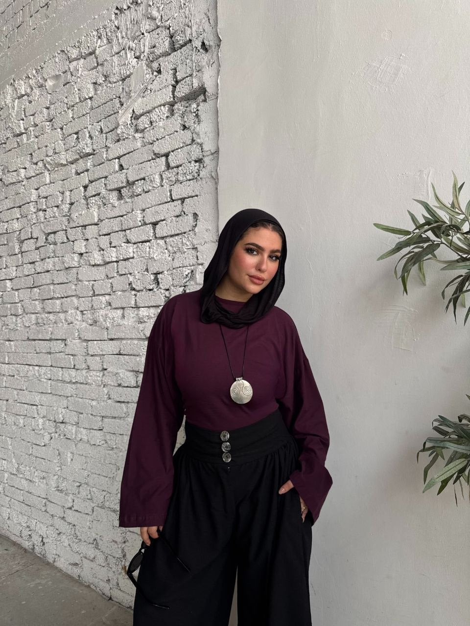 Oversized Linen Trousers