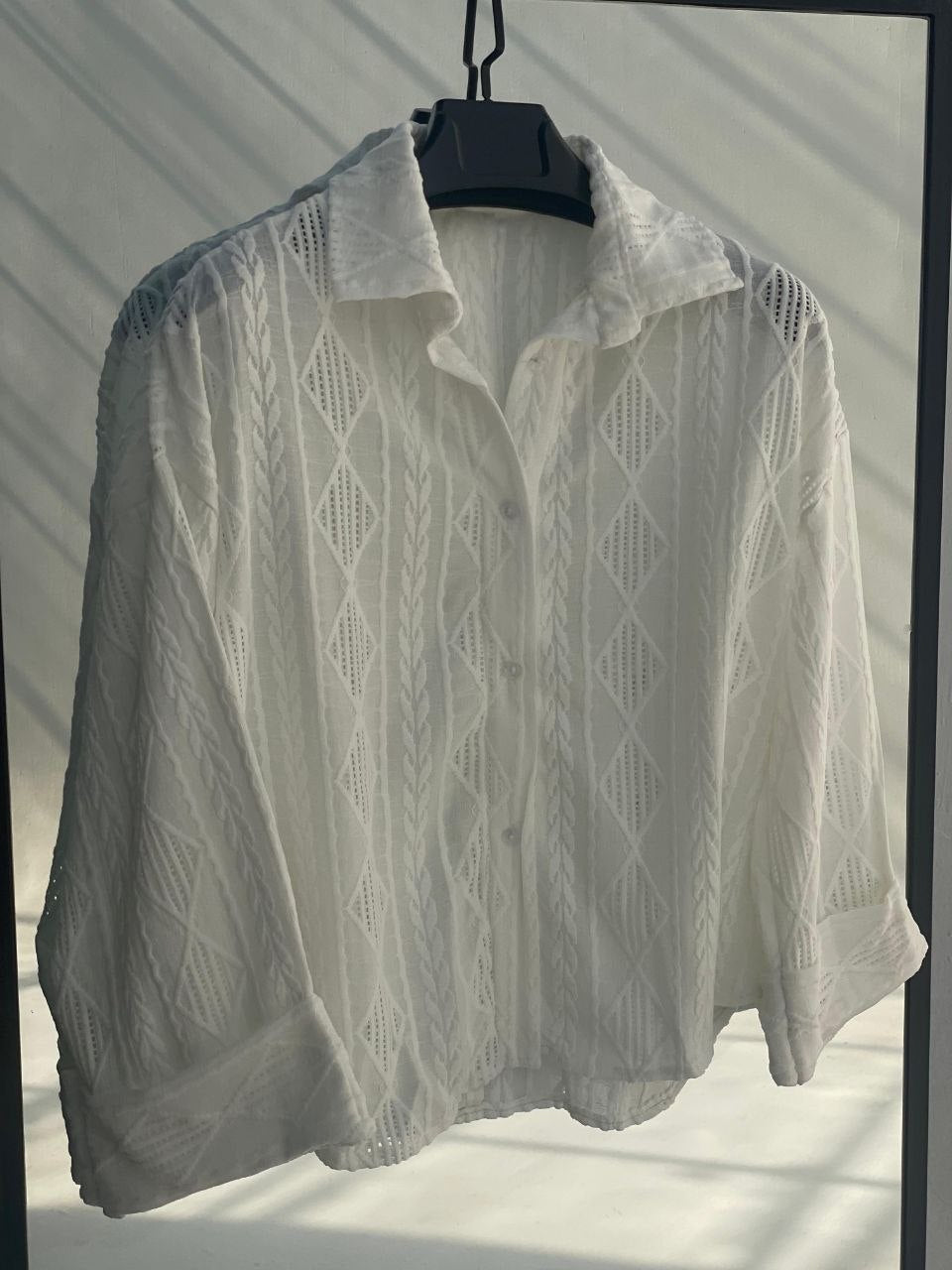 Patterned Linen Shirt