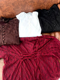 Lined Lace Top