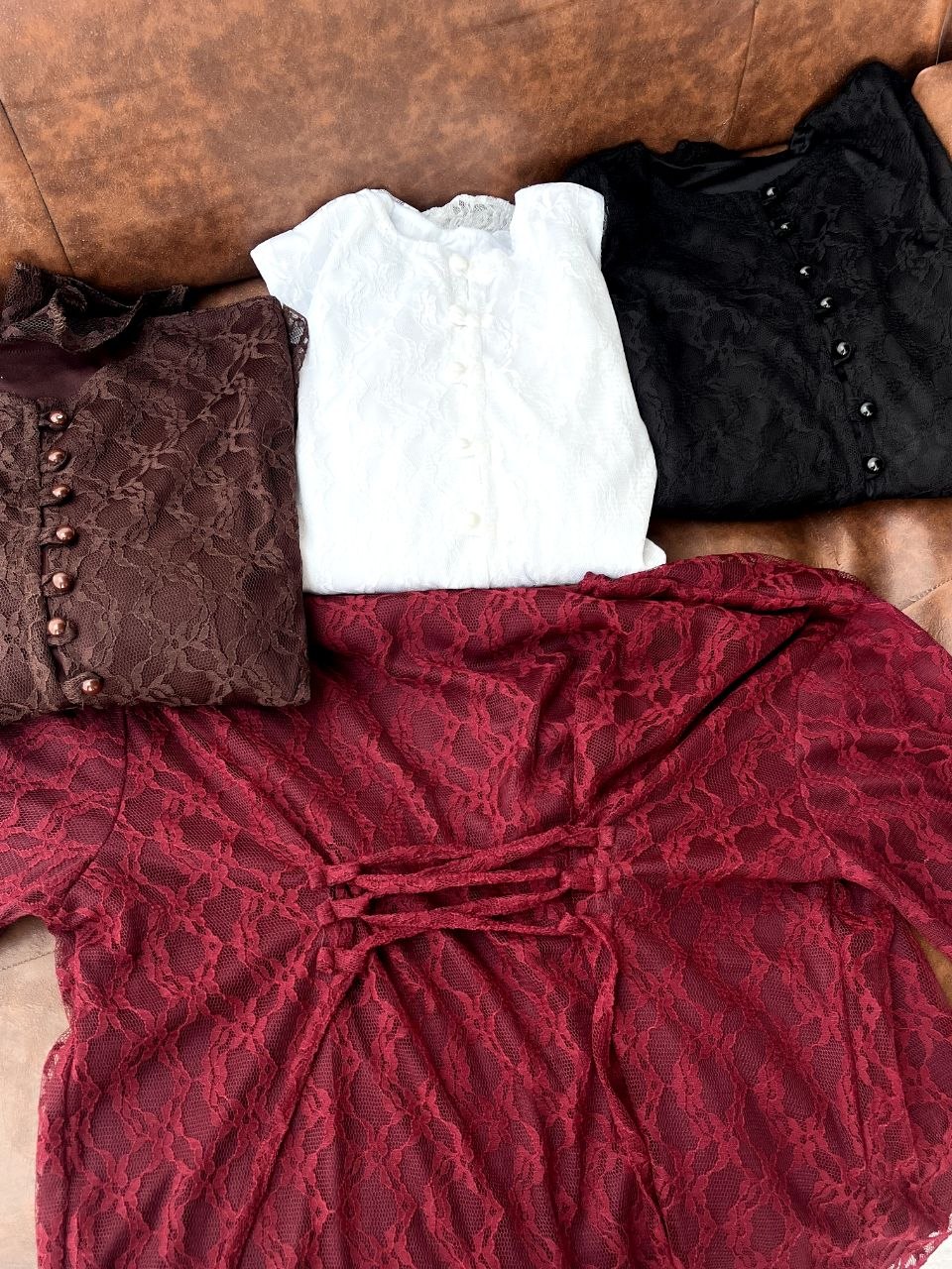 Lined Lace Top
