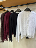 Lined Lace Top