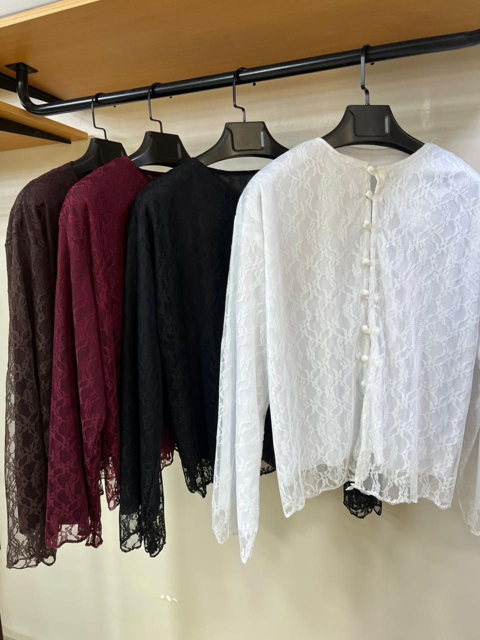 Lined Lace Top