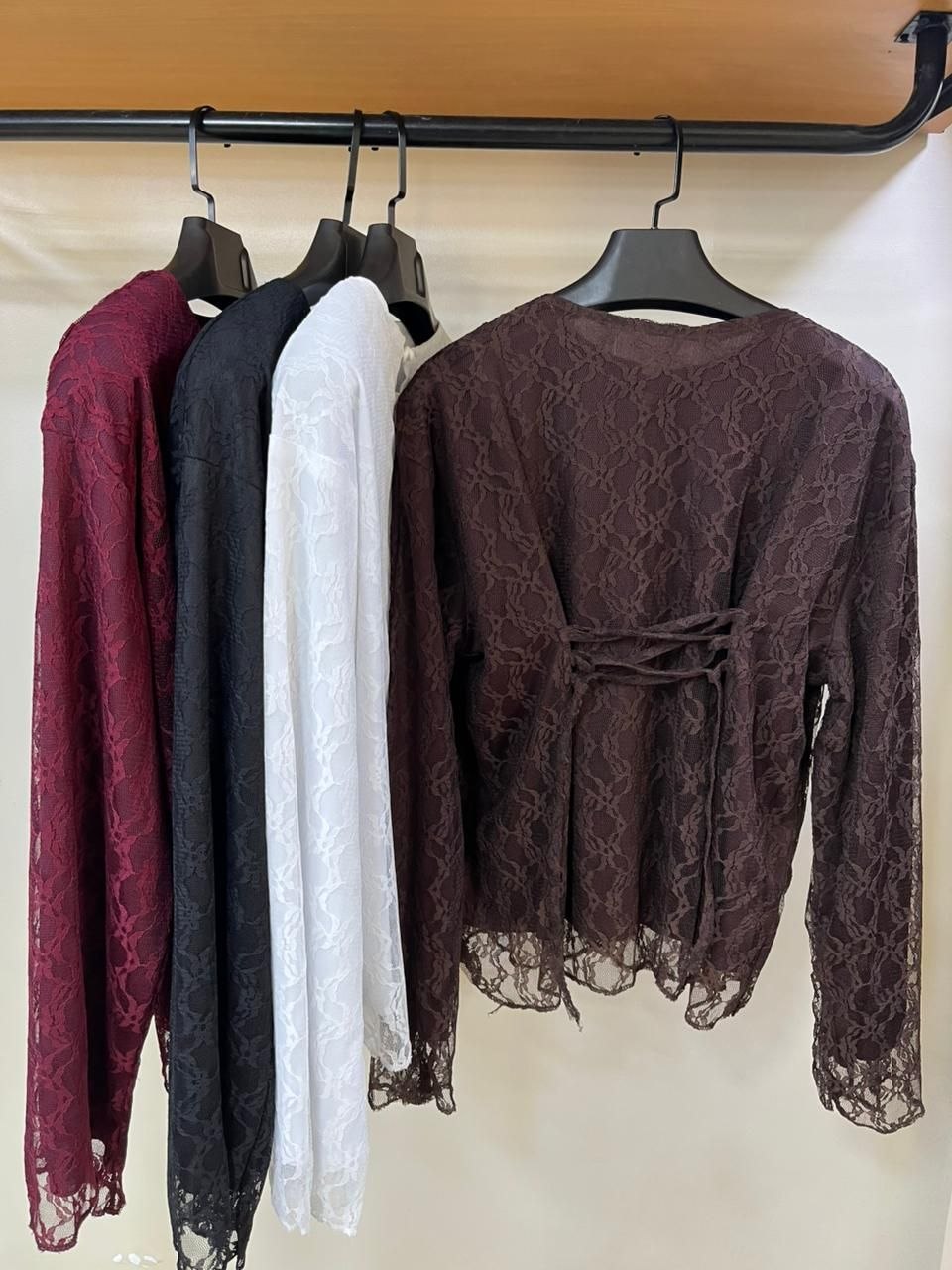 Lined Lace Top
