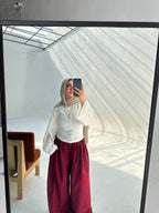 Oversized Linen Trousers
