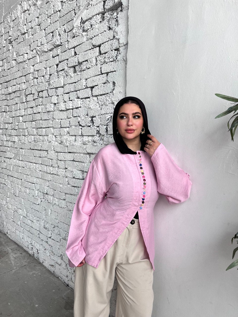Summer Linen Blouse