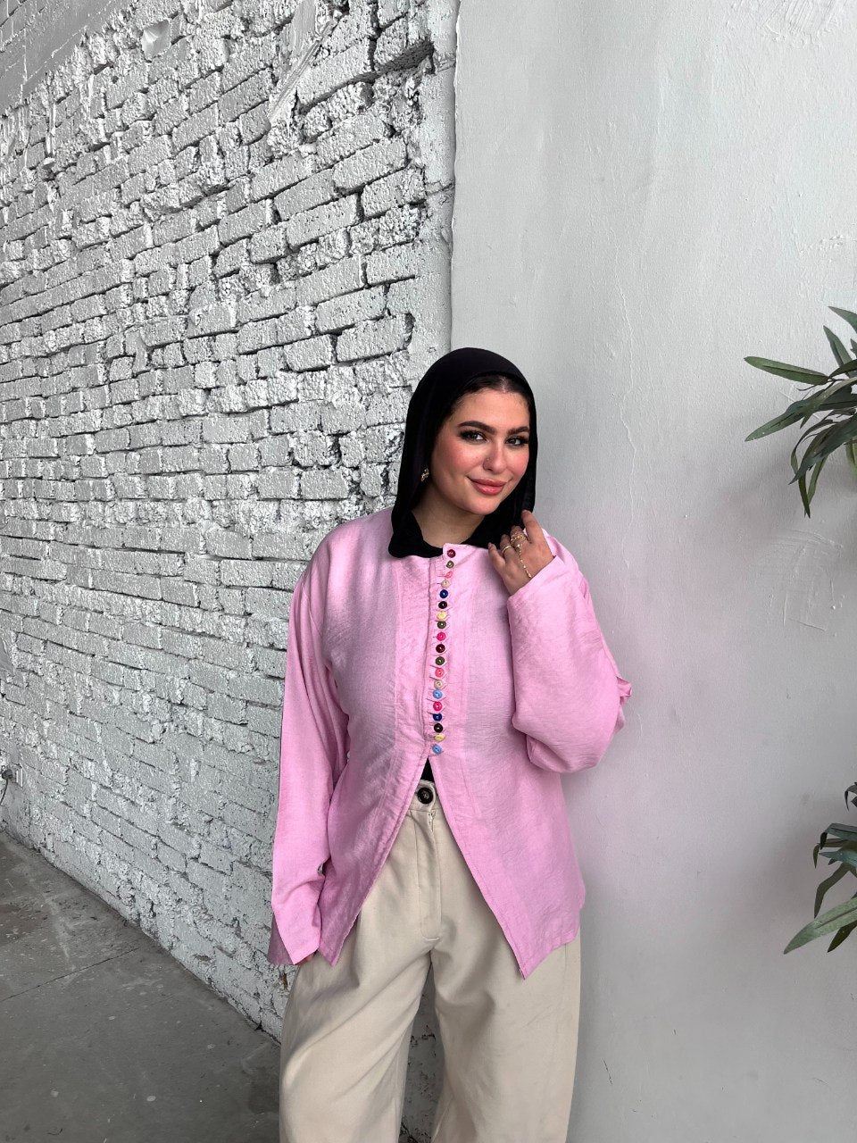 Summer Linen Blouse