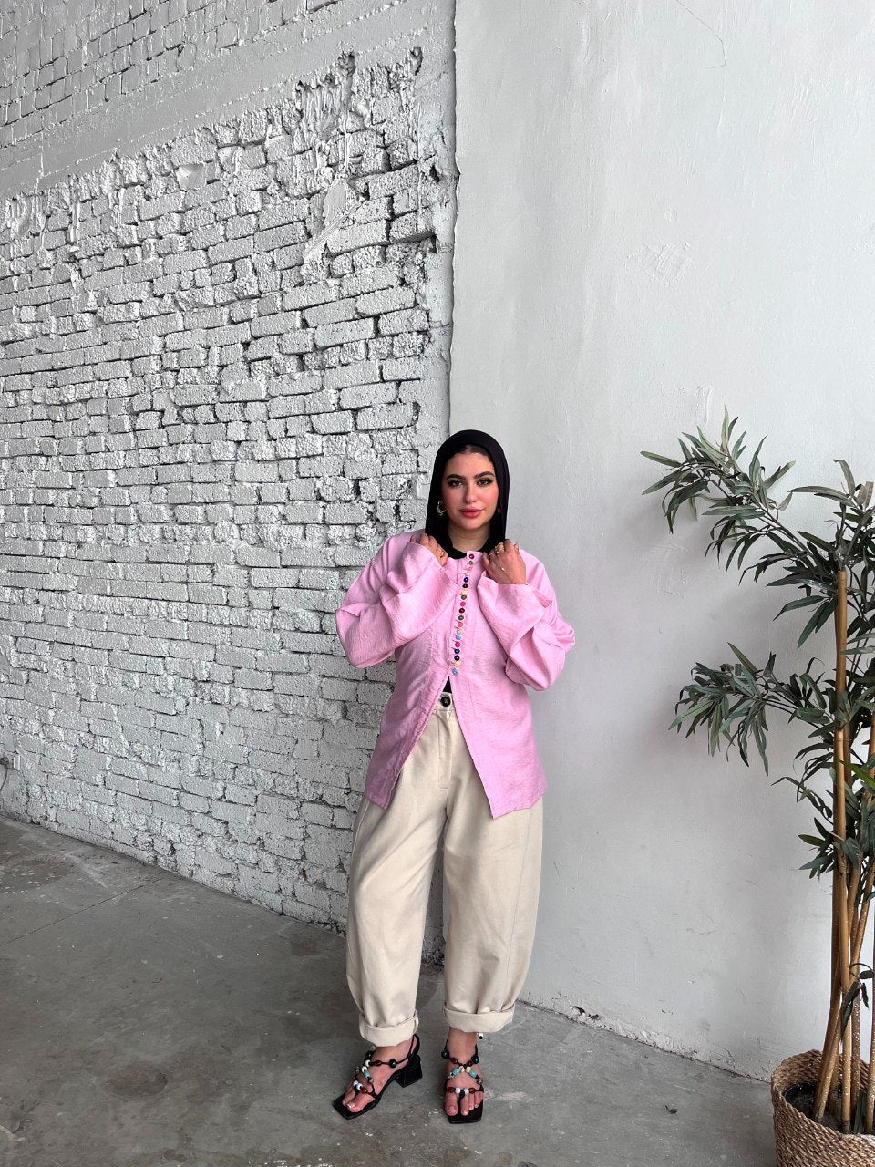 Summer Linen Blouse