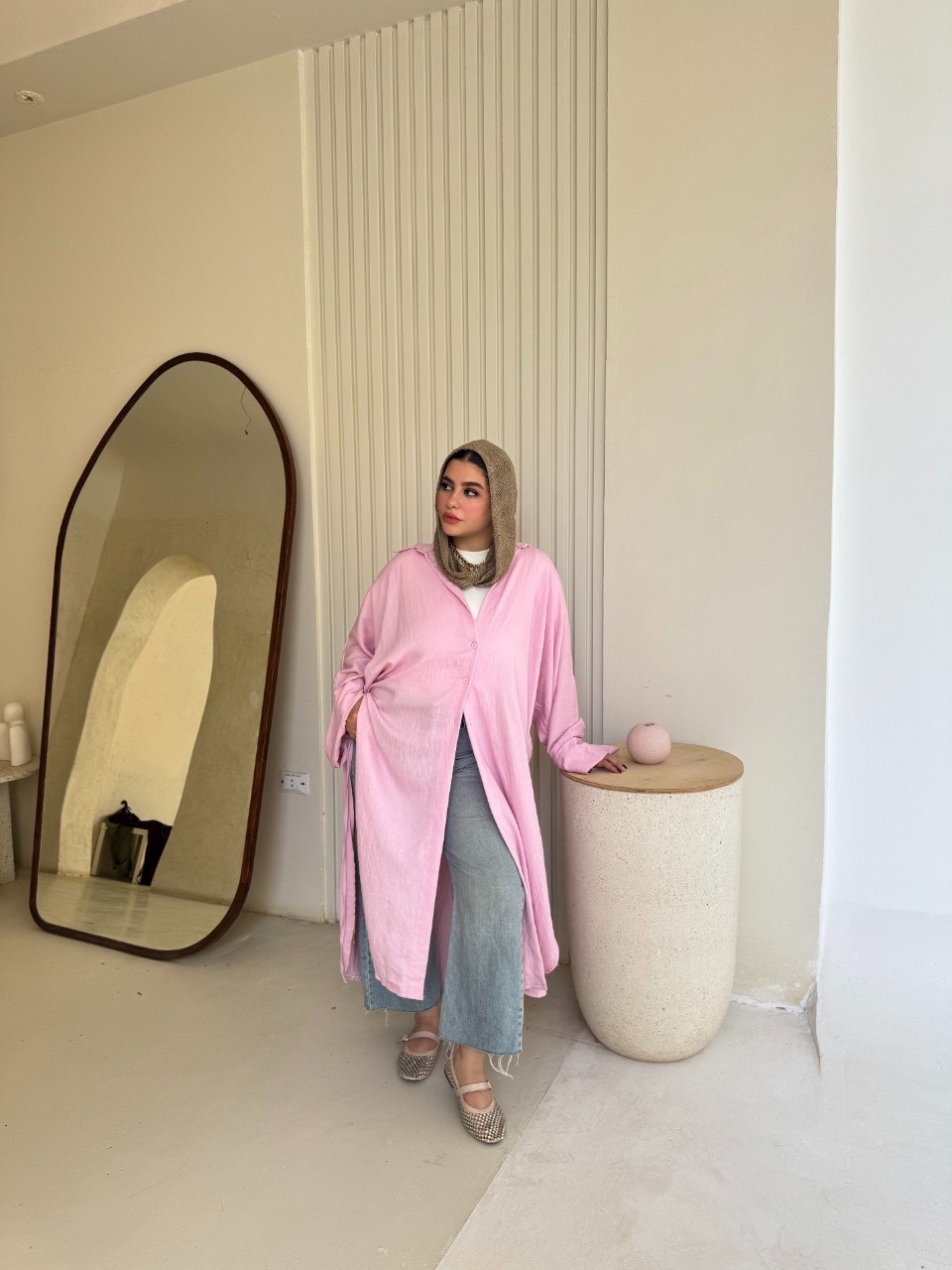 Long Linen Shirt