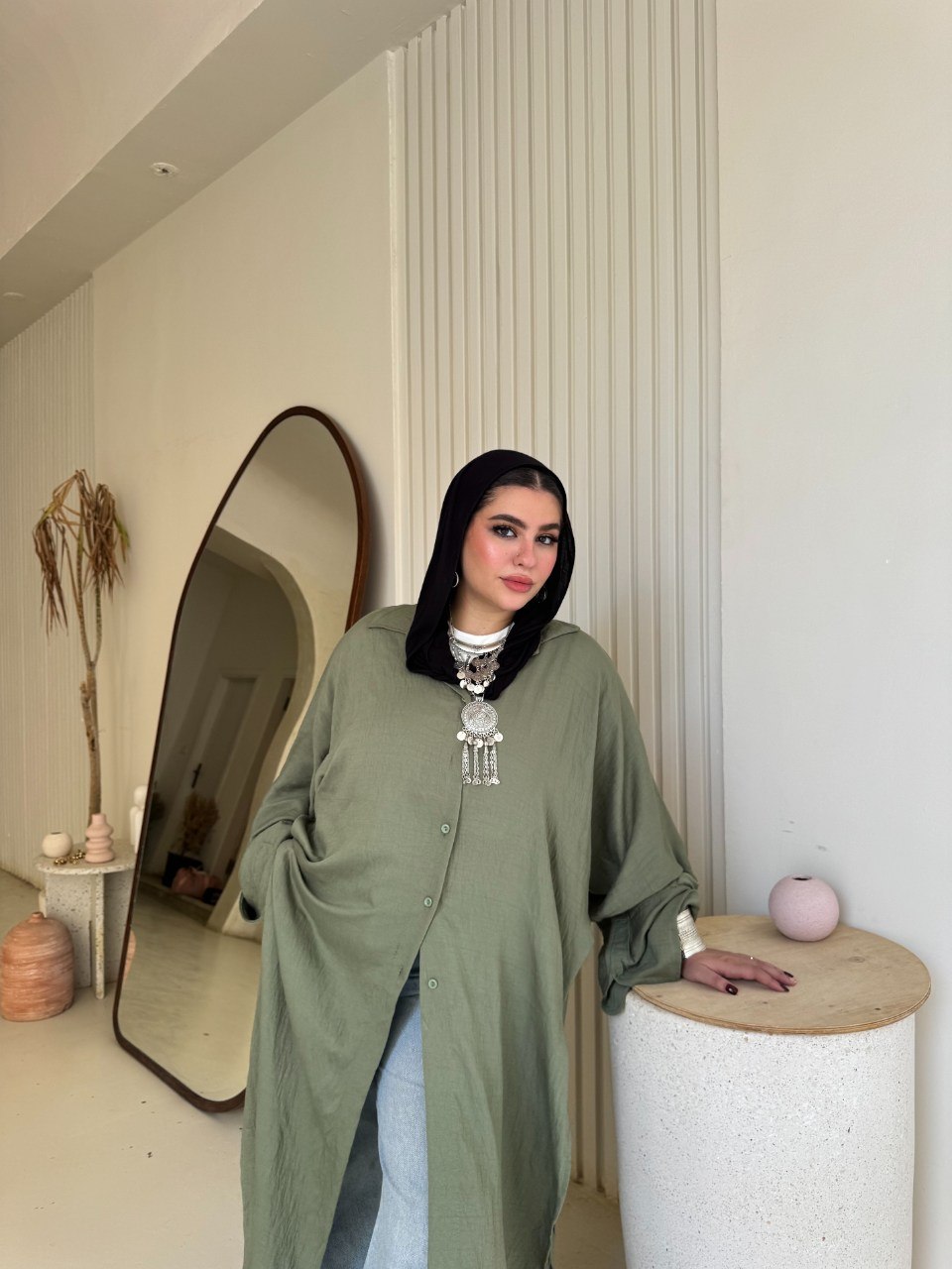 Long Linen Shirt