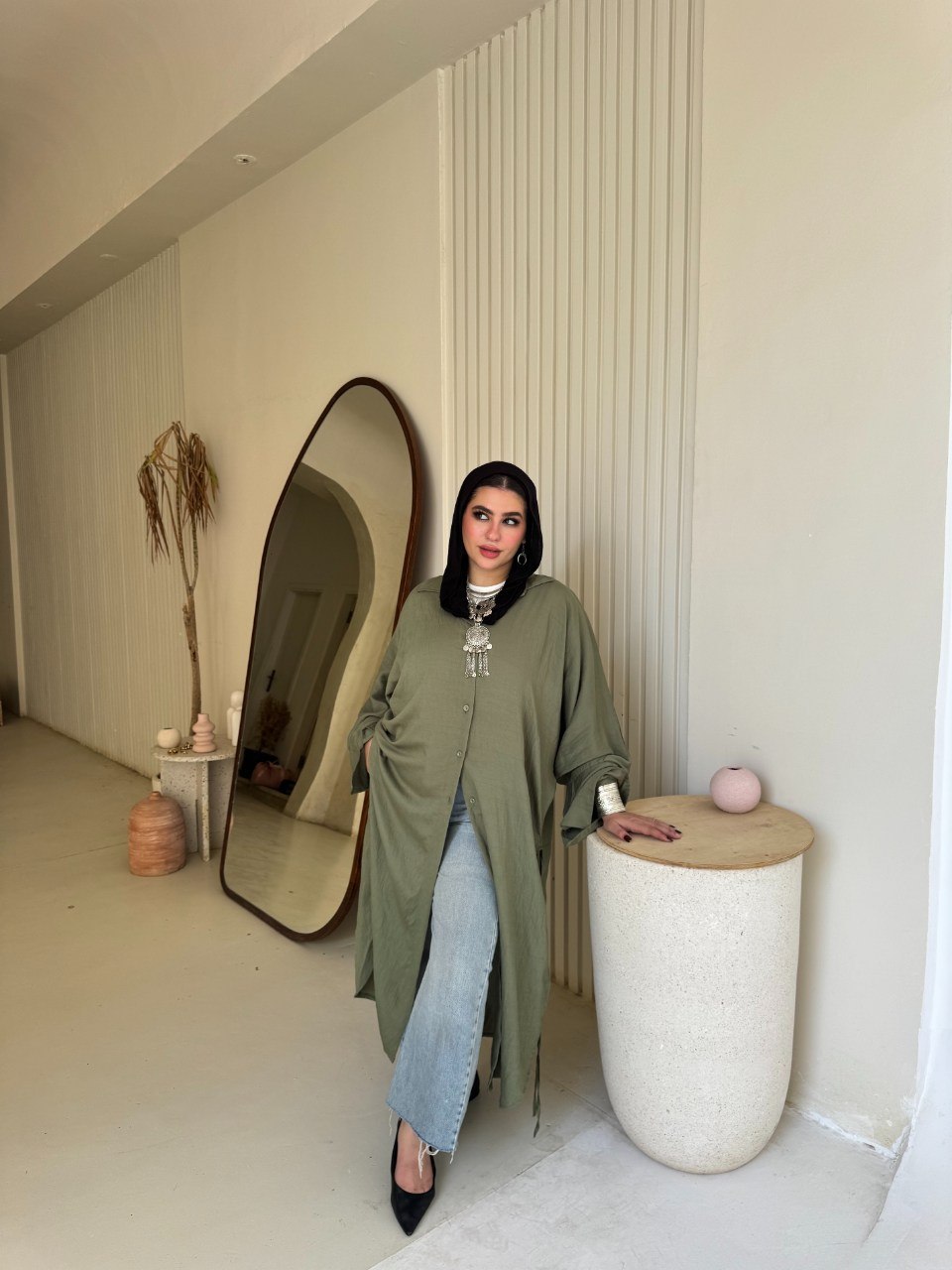 Long Linen Shirt
