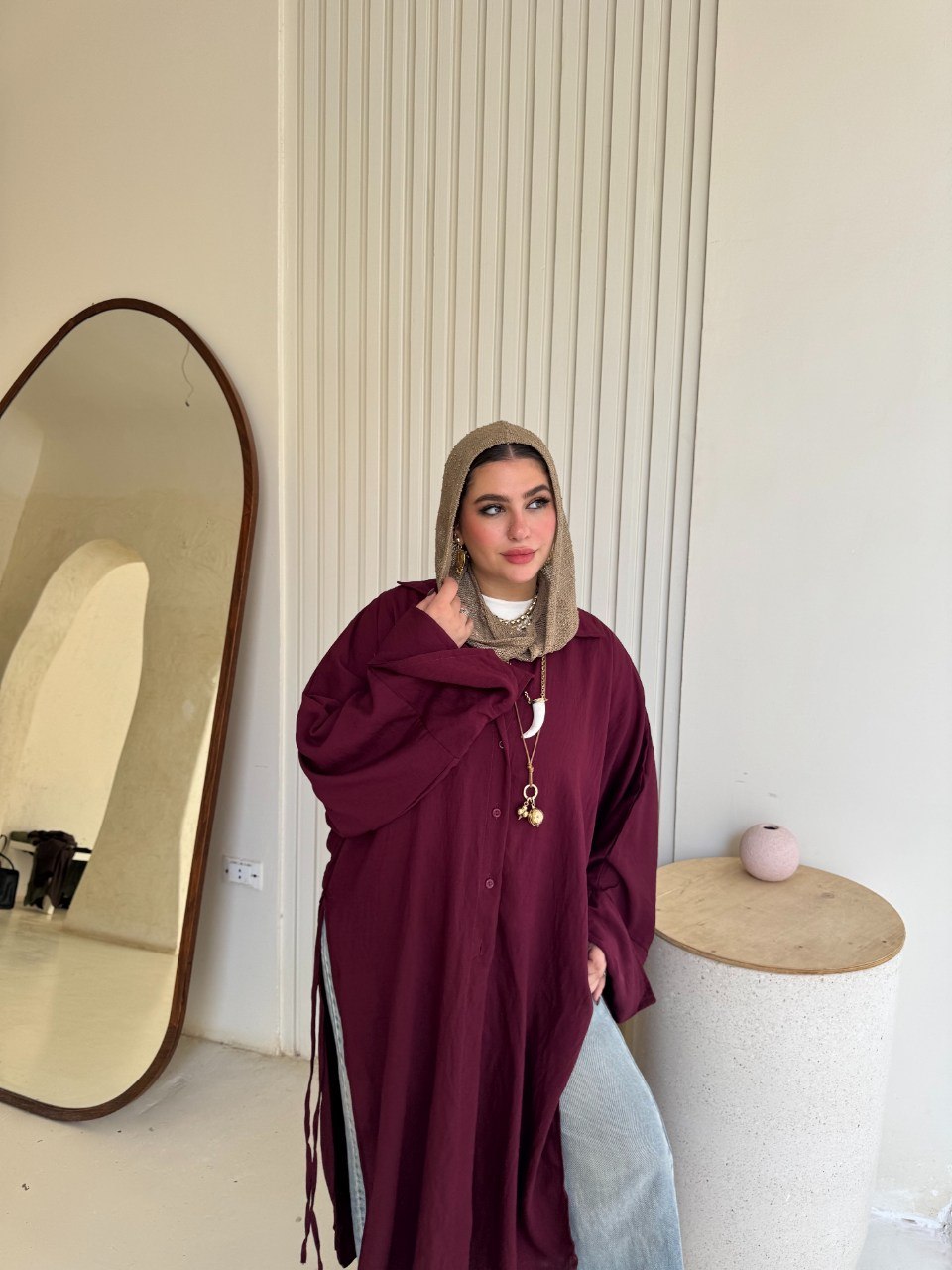 Long Linen Shirt