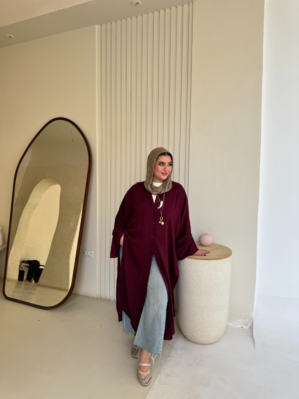 Long Linen Shirt