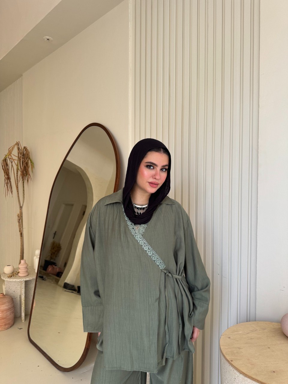 Two-Piece Linen Set