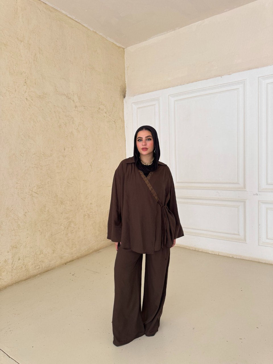 Two-Piece Linen Set
