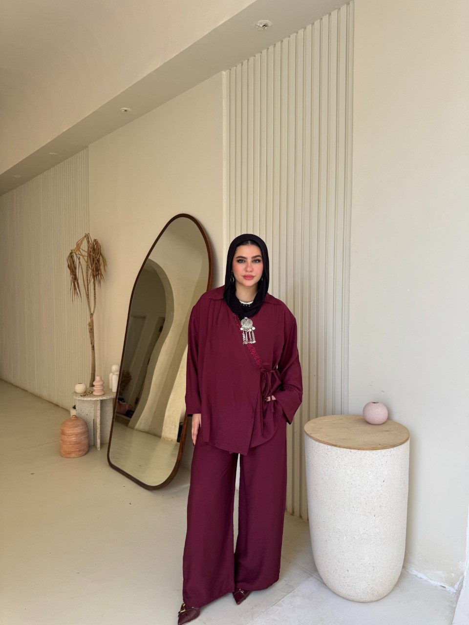 Two-Piece Linen Set