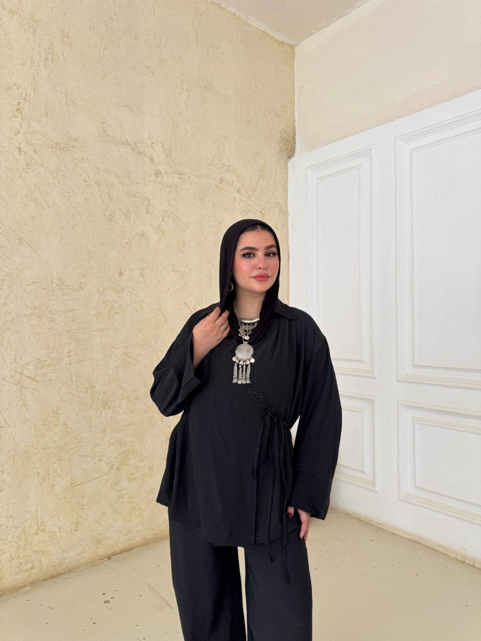 Two-Piece Linen Set