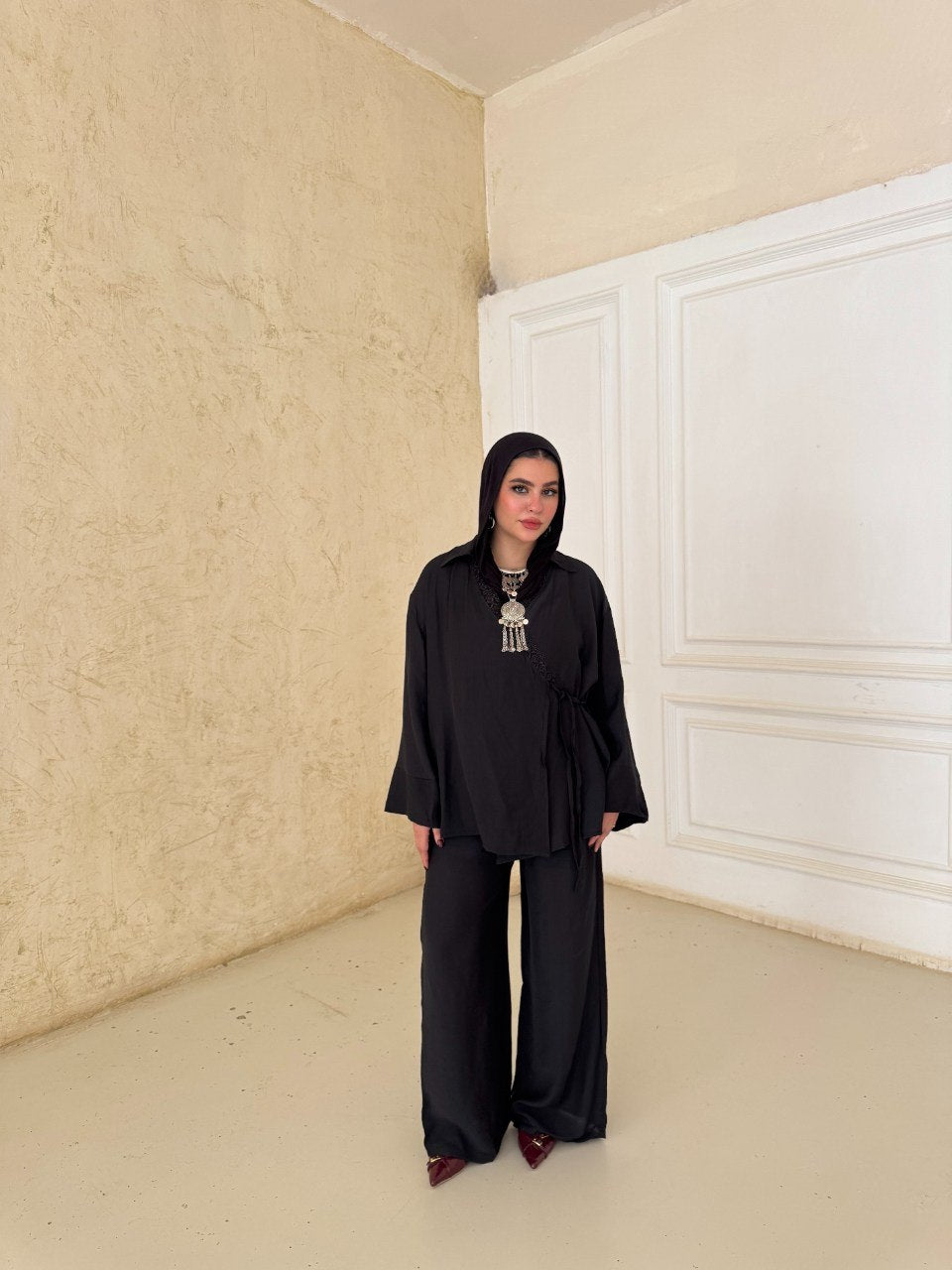 Two-Piece Linen Set