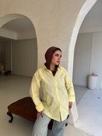 Tie-Back Poplin Shirt