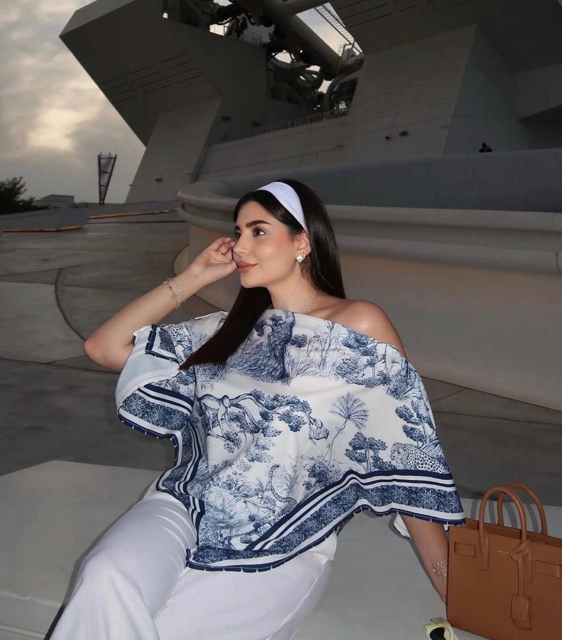Satin Dior Blouse