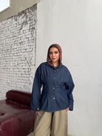 Corset Denim Shirt
