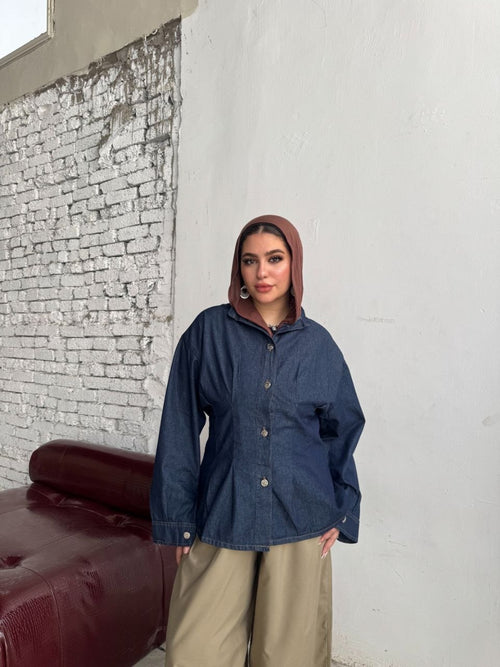 Corset Denim Shirt