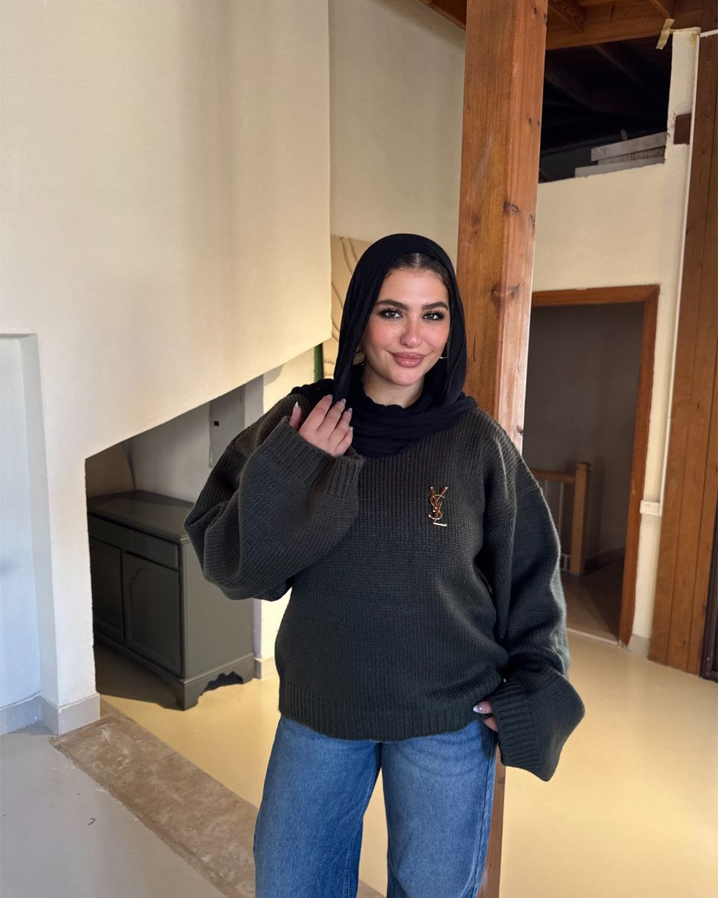 Reversible Knit Sweater