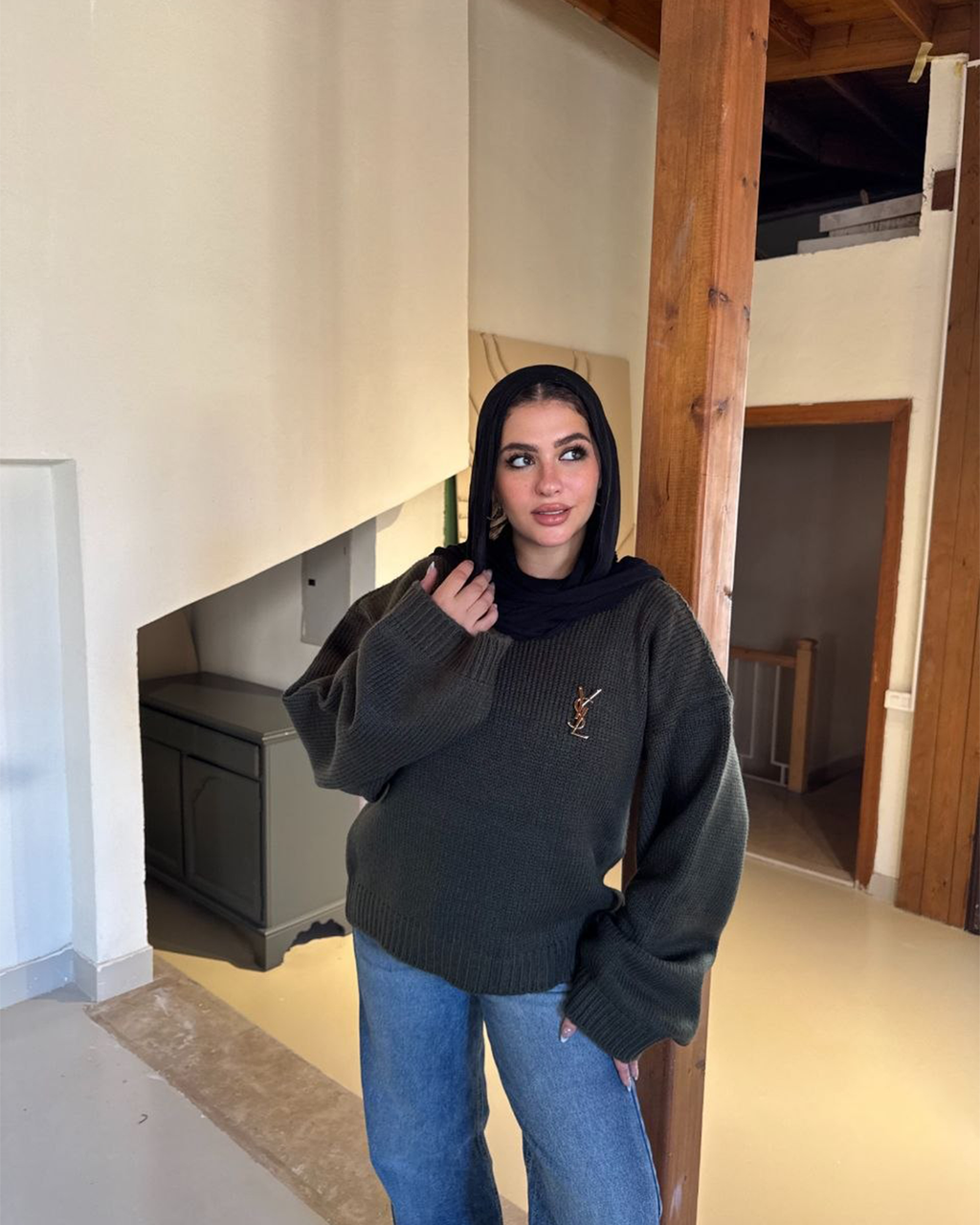 Reversible Knit Sweater