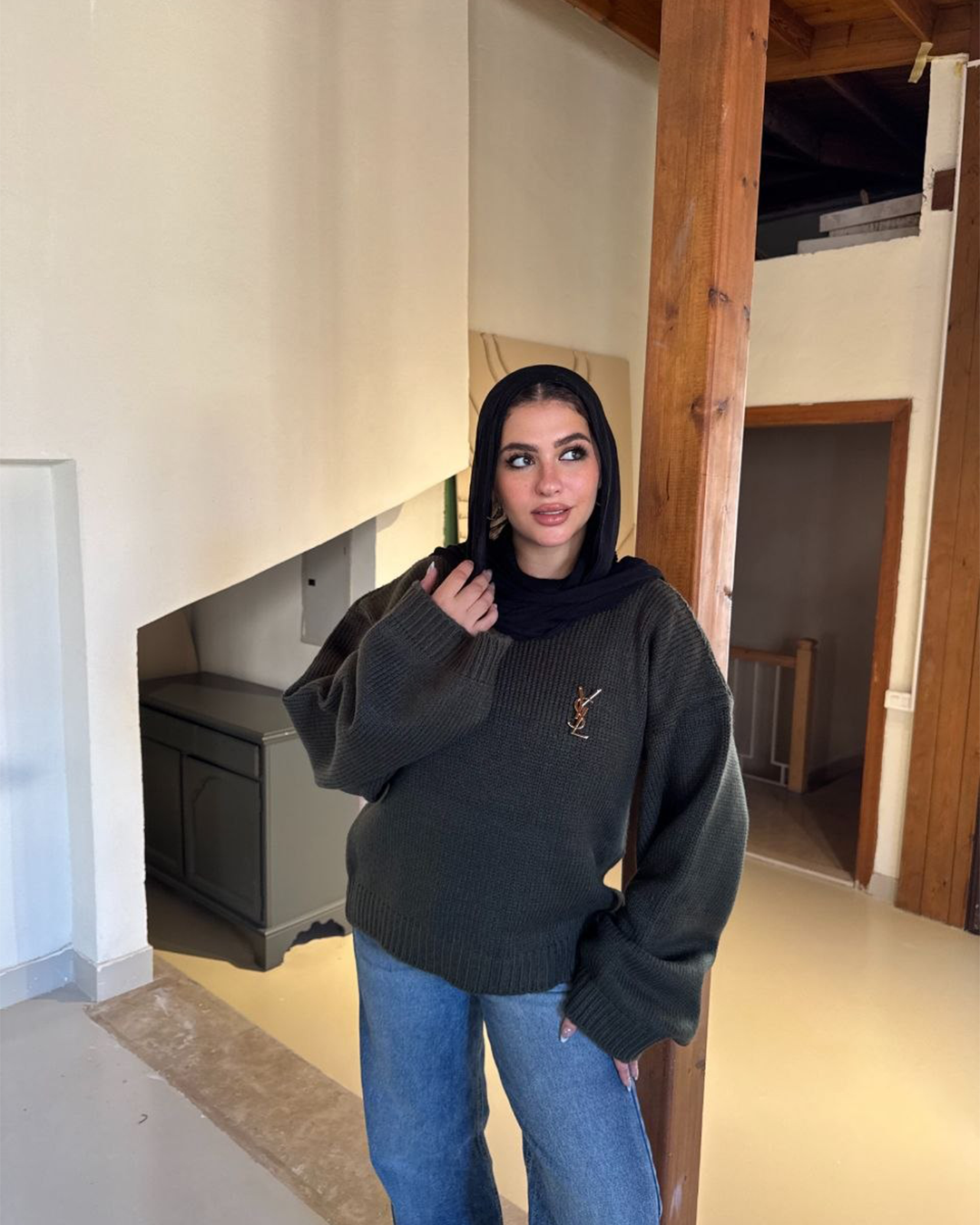 Reversible Knit Sweater